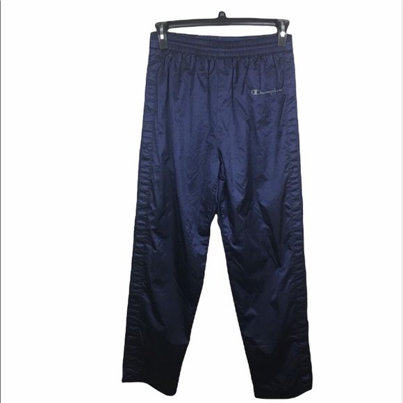 Vintage champion blue snap away sweat pants - Picture 1 of 9